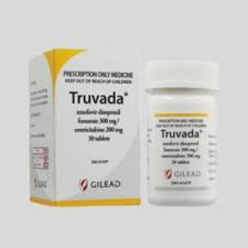 Truvada 300mg, 200mg Tablet (30 Tablets)